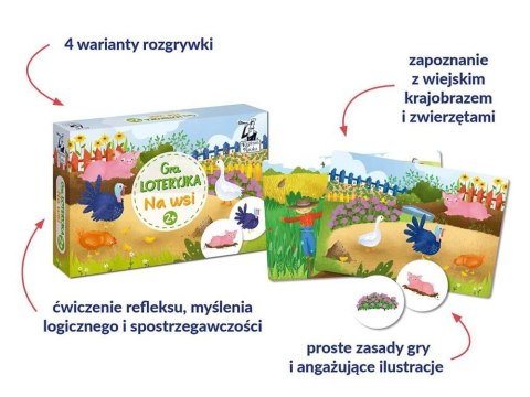 Kapitan Nauka Gra Loteryjka Na wsi 2+ GR0470 Kapitan Nauka Gra Loteryjka Na wsi 2+ GR0470