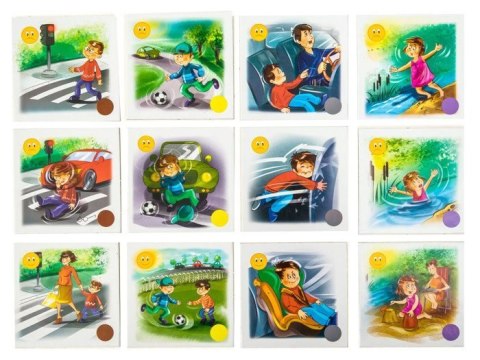 Jawa Gra edukacyjna NIEBEZPIECZEŃSTWO W PLENERZE - układanka GR0306 Jawa Gra edukacyjna NIEBEZPIECZEŃSTWO W PLENERZE - układanka GR0306