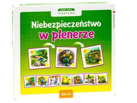 Jawa Gra edukacyjna NIEBEZPIECZEŃSTWO W PLENERZE - układanka GR0306 Jawa Gra edukacyjna NIEBEZPIECZEŃSTWO W PLENERZE - układanka GR0306