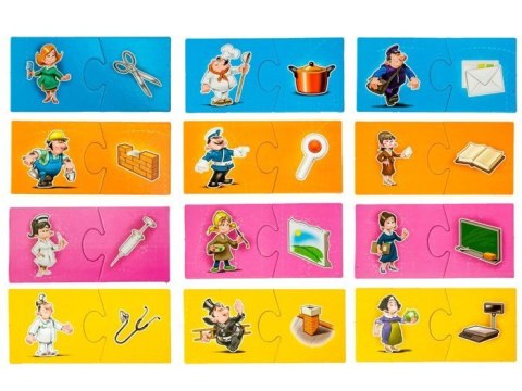 Jawa Gra edukacyjna SPINKI - ZAWODY układanka GR0307 Jawa Gra edukacyjna SPINKI - ZAWODY układanka GR0307