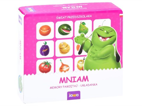 Jawa Gra pamięciowa dla przedszkolaków Memory MNIAM mini GR0386 Jawa Gra pamięciowa dla przedszkolaków Memory MNIAM mini GR0386