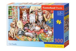 Puzzle 300 el. Puppies in the Bedroom