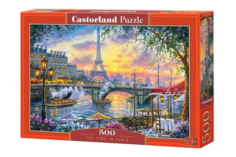 Puzzle 500 el. Tea time in Paris