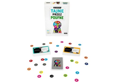 Karciana Gra imprezowa Tajne przez poufne GR0540 Karciana Gra imprezowa Tajne przez poufne GR0540