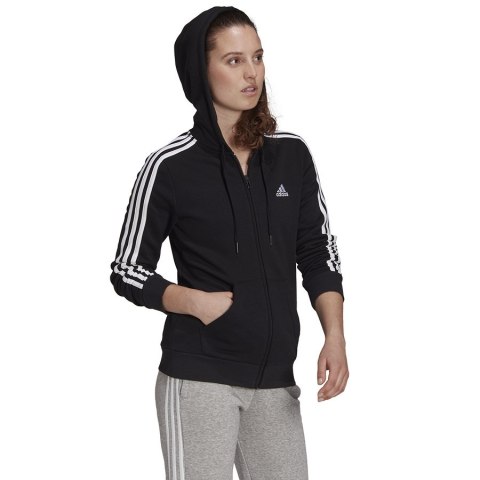 Bluza adidas 3 Stripes FL Full-Zip Hoodie GM5567 Bluza adidas 3 Stripes FL Full-Zip Hoodie GM5567