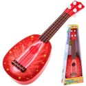 Owocowa ukulele GITARA dla dzieci gitarka IN0033