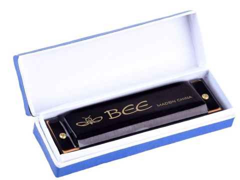 Metalowa HARMONIJKA ustna Organki Bee IN0126 Metalowa HARMONIJKA ustna Organki Bee IN0126