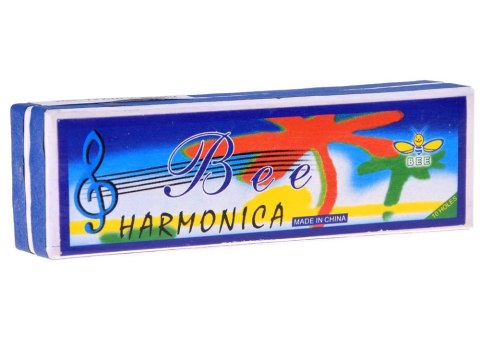 Metalowa HARMONIJKA ustna Organki Bee IN0126 Metalowa HARMONIJKA ustna Organki Bee IN0126