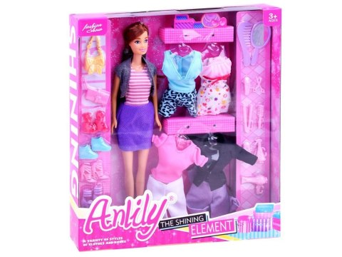 Anlily Lalka z ubraniami stroje buty akcesoria ZA2457 Anlily Lalka z ubraniami stroje buty akcesoria ZA2457