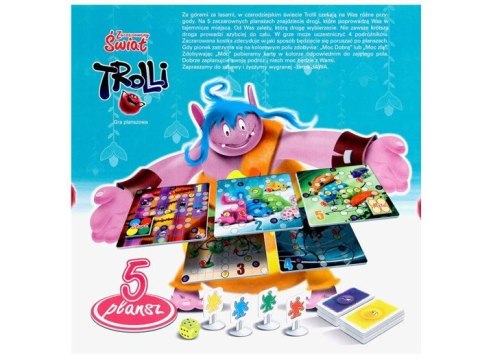 Jawa Gra planszowa Zaczarowany Świat TROLLI - magiczna gra rodzinna GR0137 Jawa Gra planszowa Zaczarowany Świat TROLLI - magiczna gra rodzinna GR0137