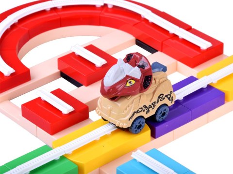 Zbuduj tor samochodowy auto dinozaur 143ele ZA4195 Zbuduj tor samochodowy auto dinozaur 143ele ZA4195