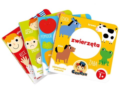 CzuCzu Biblioteczka malucha 4 książeczki ZA4160 CzuCzu Biblioteczka malucha 4 książeczki ZA4160