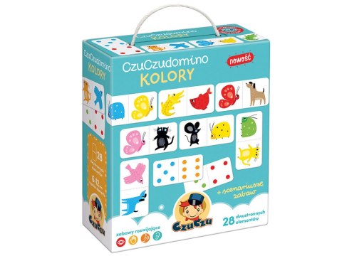CzuCzuDomino Kolory klasyczne obrazkowe ZA4082 CzuCzuDomino Kolory klasyczne obrazkowe ZA4082