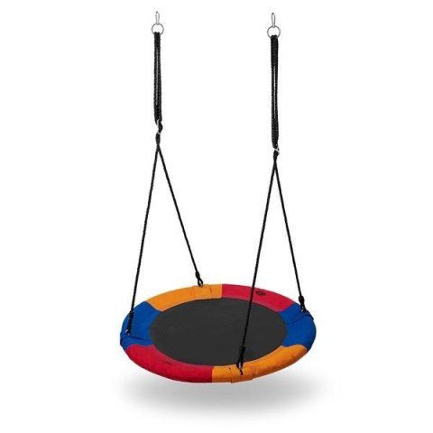 NILS NB5003 BOCIANIE GNIAZDO HUŚTAWKA NIEBIESKI CZERWONY POMARAŃCZOWY ŚR.90 CM NILS NILS NB5003 BOCIANIE GNIAZDO HUŚTAWKA NIEBIESKI CZERWONY POMARAŃCZOWY ŚR.90 CM NILS
