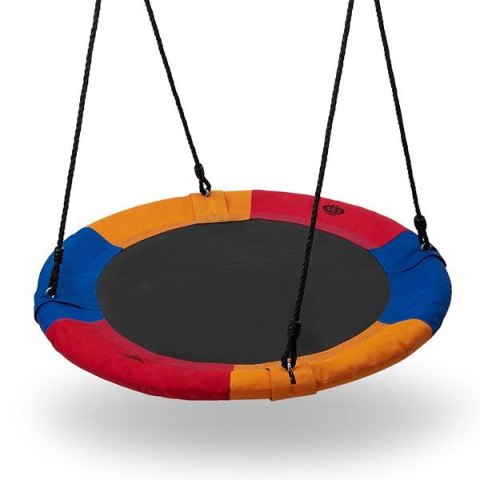 NILS NB5003 BOCIANIE GNIAZDO HUŚTAWKA NIEBIESKI CZERWONY POMARAŃCZOWY ŚR.90 CM NILS NILS NB5003 BOCIANIE GNIAZDO HUŚTAWKA NIEBIESKI CZERWONY POMARAŃCZOWY ŚR.90 CM NILS