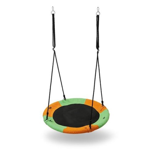 NILS NB5003 BOCIANIE GNIAZDO HUŚTAWKA POMARAŃCZOWO ZIELONY ŚR.90 CM NILS NILS NB5003 BOCIANIE GNIAZDO HUŚTAWKA POMARAŃCZOWO ZIELONY ŚR.90 CM NILS