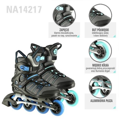 NILS EXTREME NA14217 CZARNO-NIEBIESKI ROZM. 42 ŁYŻWOROLKI NILS EXTREME NILS EXTREME NA14217 CZARNO-NIEBIESKI ROZM. 42 ŁYŻWOROLKI NILS EXTREME