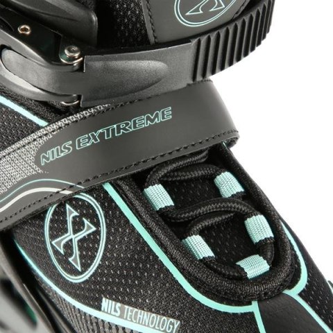 NILS EXTREME NA11008 CZARNO-MIĘTOWY ROZM. L (39-42) ŁYŻWOROLKI NILS EXTREME NILS EXTREME NA11008 CZARNO-MIĘTOWY ROZM. L (39-42) ŁYŻWOROLKI NILS EXTREME