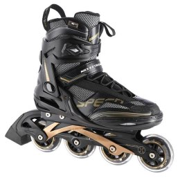 NILS EXTREME NA2150 CZARNO-ZŁOTY ROZM. 43 ŁYŻWOROLKI NILS EXTREME