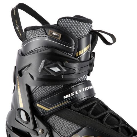 NILS EXTREME NA2150 CZARNO-ZŁOTY ROZM. 43 ŁYŻWOROLKI NILS EXTREME NILS EXTREME NA2150 CZARNO-ZŁOTY ROZM. 43 ŁYŻWOROLKI NILS EXTREME