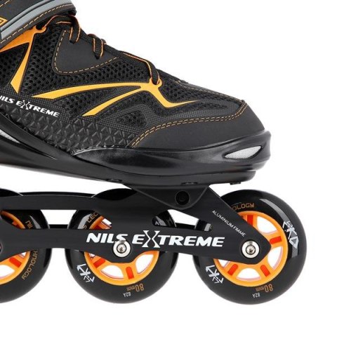 NILS EXTREME NA9022 CZARNO/POMARAŃCZOWE ROZM 40 ŁYŻWOROLKI NILS EXTREME NILS EXTREME NA9022 CZARNO/POMARAŃCZOWE ROZM 40 ŁYŻWOROLKI NILS EXTREME