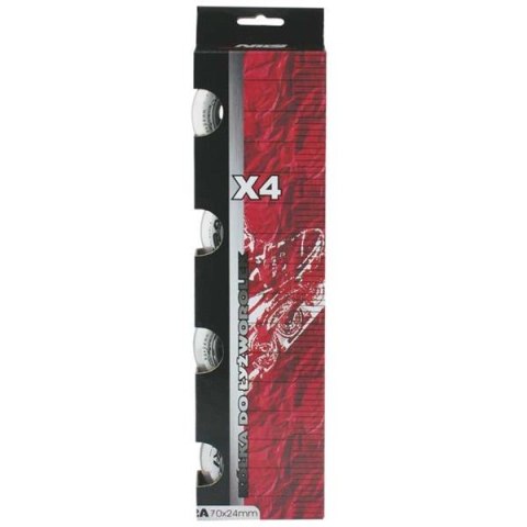 NILS EXTREME PU 70x24 82A PRZEZROCZYSTE KÓŁKA (4 szt.) NILS EXTREME NILS EXTREME PU 70x24 82A PRZEZROCZYSTE KÓŁKA (4 szt.) NILS EXTREME