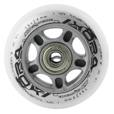 NILS EXTREME PU 76x24 82A BIAŁE (4 szt.) + ABEC-7 (8 szt.) ZESTAW NILS EXTREME NILS EXTREME PU 76x24 82A BIAŁE (4 szt.) + ABEC-7 (8 szt.) ZESTAW NILS EXTREME