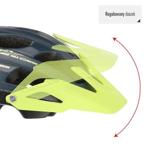NILS EXTREME MTW208 GRANATOWO-ZIELONY ROZM. L (55-61CM) KASK NILS EXTREME NILS EXTREME MTW208 GRANATOWO-ZIELONY ROZM. L (55-61CM) KASK NILS EXTREME