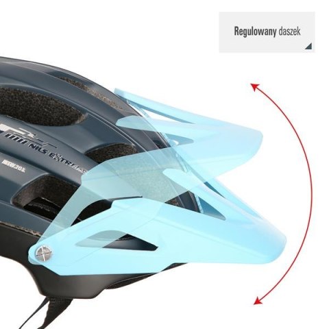 NILS EXTREME MTW208 GRANATOWO-NIEBIESKI ROZM. L (55-61CM) KASK NILS EXTREME NILS EXTREME MTW208 GRANATOWO-NIEBIESKI ROZM. L (55-61CM) KASK NILS EXTREME