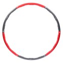 HMS HHP002 RED-GREY HULA HOP 1,2KG 100CM HMS