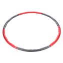 HMS HHP002 RED-GREY HULA HOP 1,2KG 100CM HMS