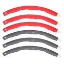 HMS HHP002 RED-GREY HULA HOP 1,2KG 100CM HMS