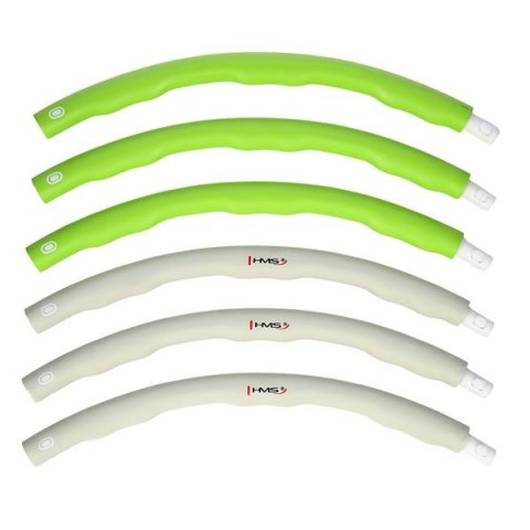 HMS HHP003 GREEN-GREY HULA HOP 1,5KG 100CM HMS HMS HHP003 GREEN-GREY HULA HOP 1,5KG 100CM HMS