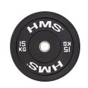 HMS BBR15 BLACK TALERZ OLIMPIJSKI BUMPER 15 KG HMS