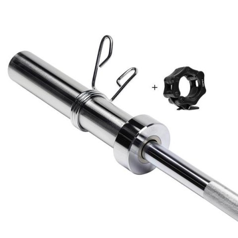 HMS PREMIUM GOL200 + (ZG 1000B) GRYF OLIMPIJSKI ŁAMANY 13.5KG 1500MM HMS PREMIUM HMS PREMIUM GOL200 + (ZG 1000B) GRYF OLIMPIJSKI ŁAMANY 13.5KG 1500MM HMS PREMIUM