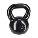 HMS KNV10 BLACK KETTLEBELL ŻELIWNY POKRYTY WINYLEM HMS HMS KNV10 BLACK KETTLEBELL ŻELIWNY POKRYTY WINYLEM HMS
