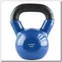 HMS KNV12 BLUE KETTLEBELL ŻELIWNY POKRYTY WINYLEM HMS