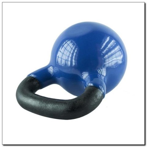 HMS KNV12 BLUE KETTLEBELL ŻELIWNY POKRYTY WINYLEM HMS HMS KNV12 BLUE KETTLEBELL ŻELIWNY POKRYTY WINYLEM HMS