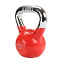 HMS KTC06 RED UCHWYT CHROM RADEŁKOWANY KETTLEBELL ŻELIWNY HMS