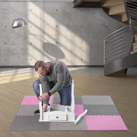 ONE FITNESS MP10 MATA PUZZLE MULTIPACK PINK-GREY 9 ELEMENTÓW 10MM ONE FITNESS ONE FITNESS MP10 MATA PUZZLE MULTIPACK PINK-GREY 9 ELEMENTÓW 10MM ONE FITNESS