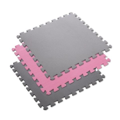 ONE FITNESS MP10 MATA PUZZLE MULTIPACK PINK-GREY 9 ELEMENTÓW 10MM ONE FITNESS ONE FITNESS MP10 MATA PUZZLE MULTIPACK PINK-GREY 9 ELEMENTÓW 10MM ONE FITNESS