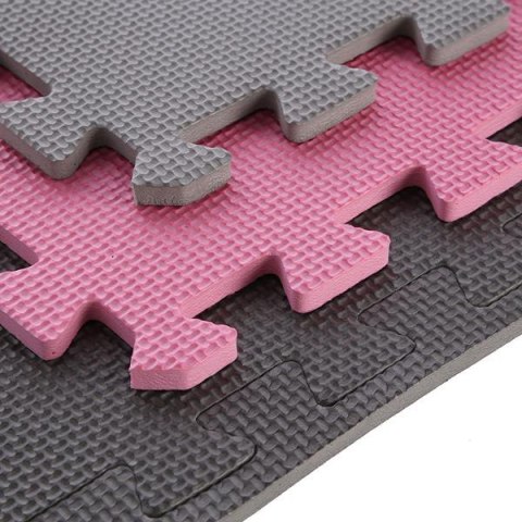 ONE FITNESS MP10 MATA PUZZLE MULTIPACK PINK-GREY 9 ELEMENTÓW 10MM ONE FITNESS ONE FITNESS MP10 MATA PUZZLE MULTIPACK PINK-GREY 9 ELEMENTÓW 10MM ONE FITNESS