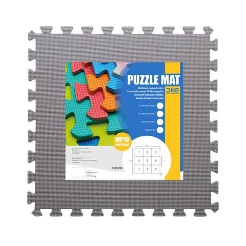 ONE FITNESS MP10 MATA PUZZLE MULTIPACK PINK-GREY 9 ELEMENTÓW 10MM ONE FITNESS ONE FITNESS MP10 MATA PUZZLE MULTIPACK PINK-GREY 9 ELEMENTÓW 10MM ONE FITNESS