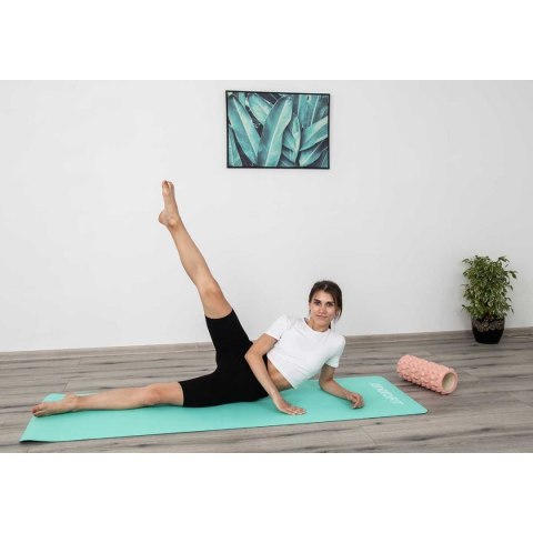 MATA DO JOGI I FITNESS TPE ANTYPOŚLIZGOWA MIĘTOWO-SZARA ENERO FIT MATA DO JOGI I FITNESS TPE ANTYPOŚLIZGOWA MIĘTOWO-SZARA ENERO FIT