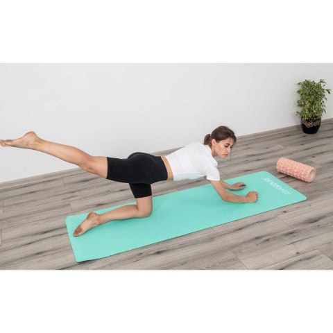 MATA DO JOGI I FITNESS TPE ANTYPOŚLIZGOWA MIĘTOWO-SZARA ENERO FIT MATA DO JOGI I FITNESS TPE ANTYPOŚLIZGOWA MIĘTOWO-SZARA ENERO FIT
