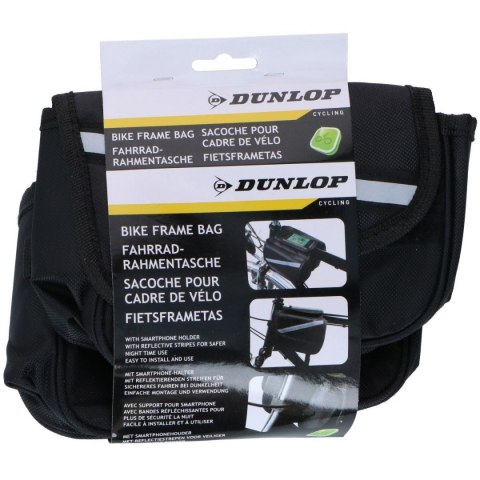 SAKWA TORBA ROWEROWA NA RAMĘ DUNLOP CZARNA SAKWA TORBA ROWEROWA NA RAMĘ DUNLOP CZARNA