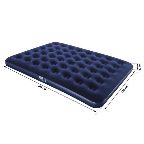 Materac dmuchany 203x152x22 cm dwuosobowy Bestway 67003 Materac dmuchany 203x152x22 cm dwuosobowy Bestway 67003