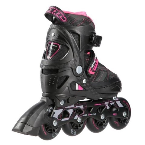 NILS EXTREME NA11002 CZARNO/RÓŻOWE ROZM. L (39-42) ŁYŻWOROLKI NILS EXTREME NILS EXTREME NA11002 CZARNO/RÓŻOWE ROZM. L (39-42) ŁYŻWOROLKI NILS EXTREME