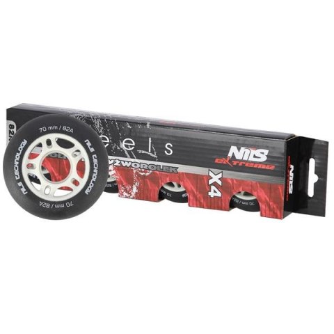 NILS EXTREME PU 70x24 82A CZARNE MATOWE KÓŁKA (4 szt.) NILS EXTREME NILS EXTREME PU 70x24 82A CZARNE MATOWE KÓŁKA (4 szt.) NILS EXTREME