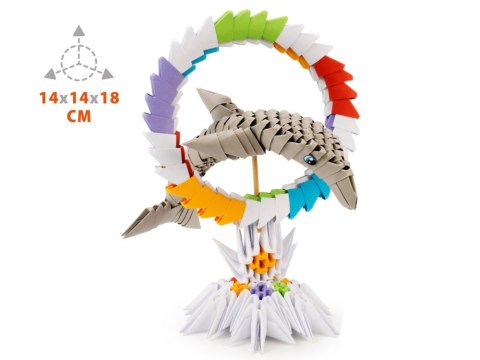 Alexander Zestaw kreatywny Origami 3D Delfin 2552 Alexander Zestaw kreatywny Origami 3D Delfin 2552